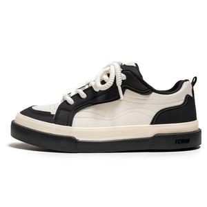 Мужские кроссовки для скейтбординга с противоскользящим покрытием FCMM, Beige Black