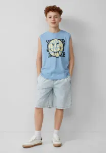 Широкие джинсовые шорты-бермуды S.Oliver, Hellblau