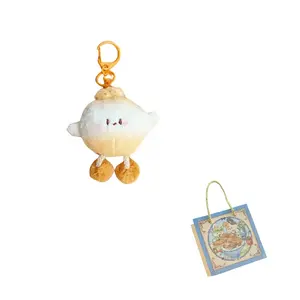 Мягкая и милая мини-кукла Snacks плюшевый брелок высотой 8см Jinnew