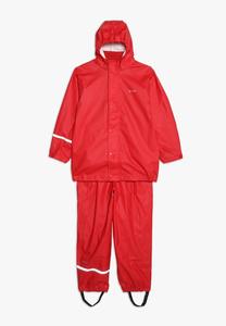 Дождевик BASIC RAINWEAR SOLID UNISEX SET CeLaVi, красный