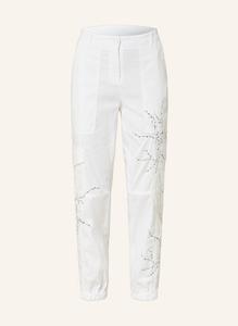 Клетчатые брюки-карго Cambio, мультиколор