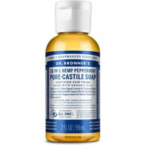 Органическое жидкое мыло с перечной мятой Pure-Castile 59 мл Dr. Bronner's