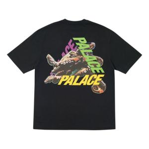 Футболка PALACE Octo T-Shirt Black Octopus Back Printing Logo Short Sleeve Unisex, черный