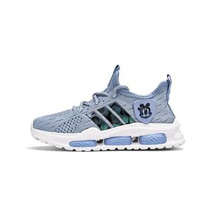 Нескользящие, дышащие, антискользящие, антиударные, низкие детские кроссовки для повседневной носки BOBDOG, синий