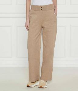 Спортивные брюки женские Boss Enolara  свободного кроя на широкой резинке, коричневый