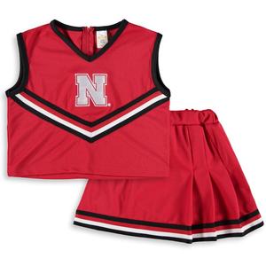 Комплект из двух предметов для девочек и молодежи Scarlet Nebraska Huskers Unbranded