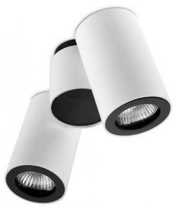 Потолочный светильник LedsC4 Pipe, белый - металл - 7 х 14 х 7 см