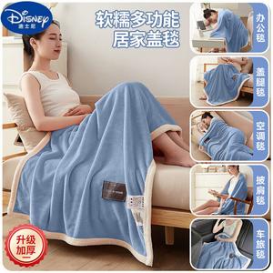 Disney Плед молочный велюр 100х150 см, утолщенный, согревающий, для сна и укрывания