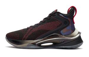 Баскетбольные кроссовки Pioneer Spirit 1 Kids GS Mid-top Black/cinnabar Red Lining Young