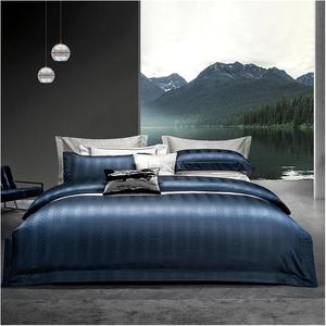 YUSIWOAL Комплект постельного белья из египетского хлопка 1000TC с жаккардовым переплетением