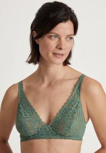 Треугольный бюстгальтер Calida, темно-зеленый