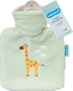 Детская грелка жираф зелено-желтые полоски 1 шт. babylove