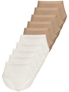 Трусы Sassa 10er Sparpack Maxi, цвет ivory skin