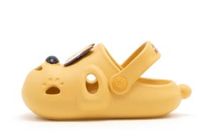 B.Duck Детские противоскользящие износостойкие тапочки kids' khaki