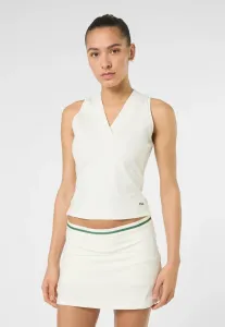 Одежда lunata, топ без рукавов с v-образным вырезом и графическим принтом. Fila, Egret