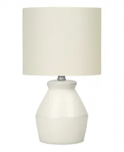 Настольная керамическая лампа Lighting 43 см Monarch Specialties, сливочный