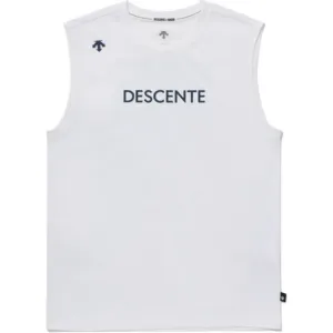 Мужская майка-борцовка с круглым вырезом Moderate Others DESCENTE, синий