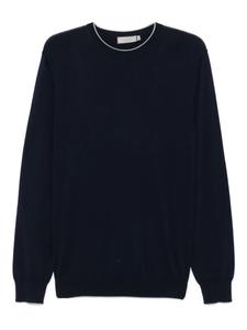 Хлопковый топ Canali, синий