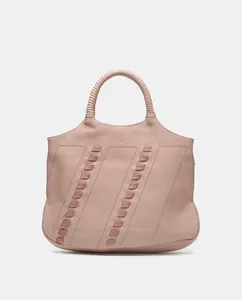 Сумка-шоппер Oceans Diary с деталями из розовой кожи Abbacino, цвет Rosa