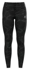 Женские леггинсы для бега Odlo Zeroweight Print Black