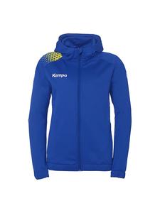 Куртка софтшелл Kempa, цвет royal/limonengelb