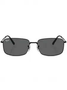 Солнцезащитные очки в квадратной оправе Ray-Ban, черный