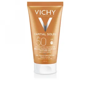 Солнцезащитный крем Idéal Soleil Emulsion Anti-Brillance Toucher Sec Spf50 Vichy Laboratoires, 50 мл