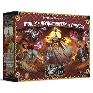 Настольная игра Massive Darkness 2: Monks & Necromancers vs Paragon - Heroes & Monster Set