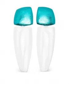 Серьги-подвески Joa Monies, серебристый