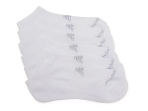 Носки New Balance Cushioned No Show Socks - 6 Pack, белый
