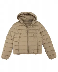 Женская стеганая однотонная куртка El Ganso, бежевый