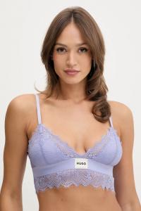 Бюстгальтер triangle rl lace HUGO, фиолетовый