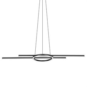 Подвесной светильник Eglo Zillero-Z, сталь/поликарбонат - 5-пламенный