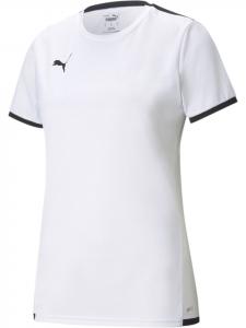 Белая спортивная футболка TeamLIGA Jersey W Puma