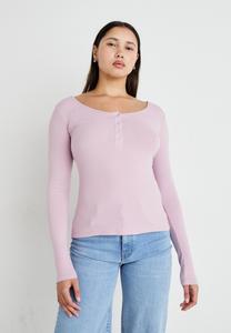 Футболка с длинным рукавом PCKITTE Pieces, фуксия