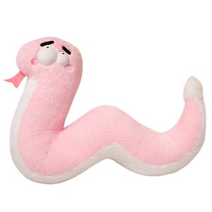 Плюшевая кукла Crown Snake Dolls высота 65см длина 85см Mise, розовый