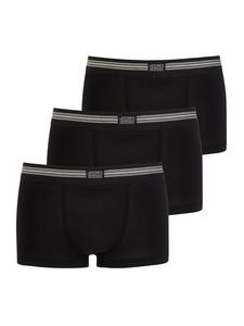 Трусы боксеры Jockey Boxershorts Cotton Stretch 3 Stück, черный
