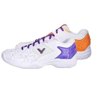 Victor Бадминтонные кроссовки LONGZHU Z x с противоскользящим покрытием, износостойкие, низкие, унисекс, ярко-белые