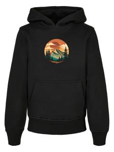 Свитер F4NT4STIC Sonnenuntergang Berglandschaft, черный