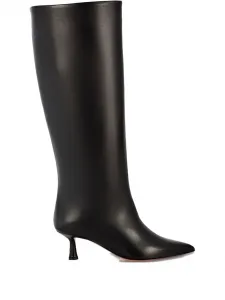 Сапоги с заостренным носком и каблуком 40 мм Aldo Castagna, черный