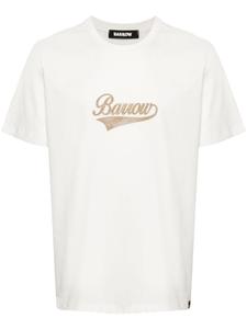 BARROW футболка с логотипом, белый