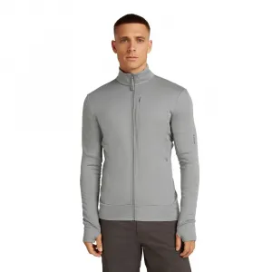 Толстовка Icebreaker Merino 260 Quantum full zip, серый