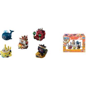 Наборы-сюрпризы Ship Collection, One Piece, Grand Line Vol2, одинарный закрытый бокс Megahouse, single mystery box (random pick)