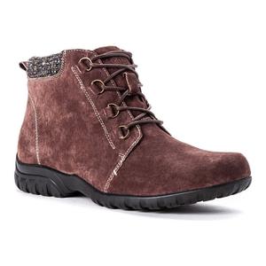 Женские водостойкие ботильоны Propet Delaney, коричневый