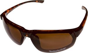 Timberland Dark Havana мужские пластиковые прямоугольные солнцезащитные очки, Flash Lens TB7219, 52E