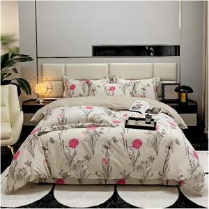 UCCKIOWQ Комплект постельного белья из хлопкового велюра