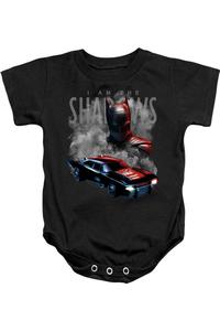 Детский комбинезон "Бэтмен и Бэтмобиль" из фильма "Бэтмен" (2022) Gildan, черный