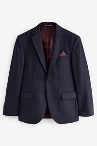 Фактурный костюм: куртка Next, синий