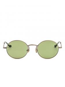 Matsuda солнцезащитные очки в круглой оправе, золотой