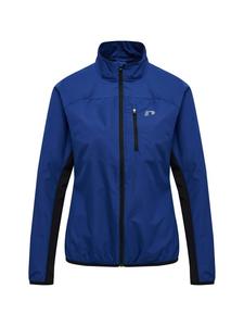 Толстовка Newline Reißverschluss Jacket Reflektierend Logo Women's Core Laufen Damen, цвет TRUE BLUE